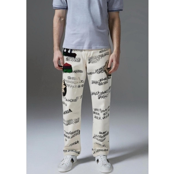 The STUSSY X Denim Tears X Our Legacy TYL 501 Jeans - Picture 5 of 8